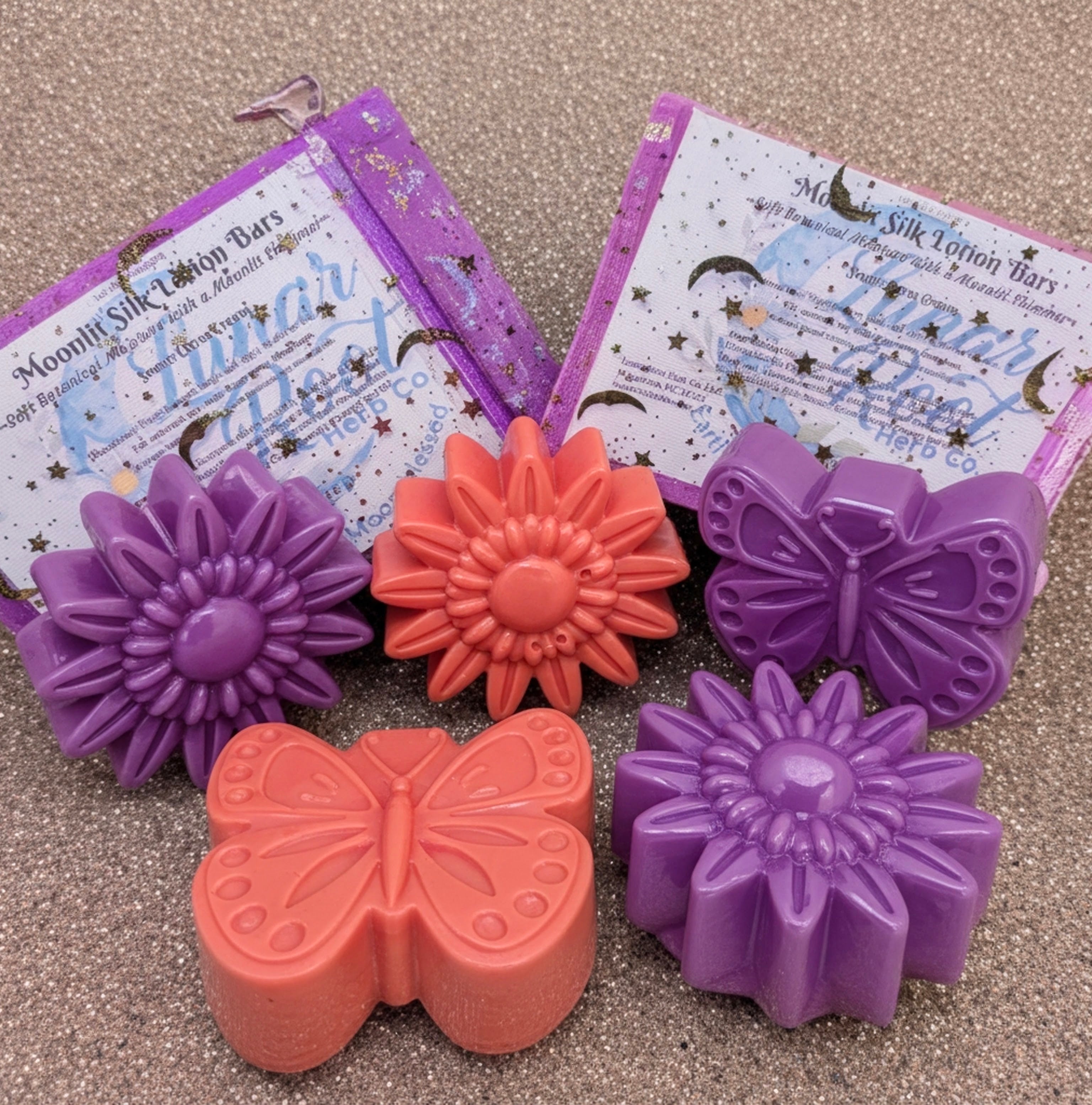 Moonlit Silk Lotion Bar — Citrus Cream